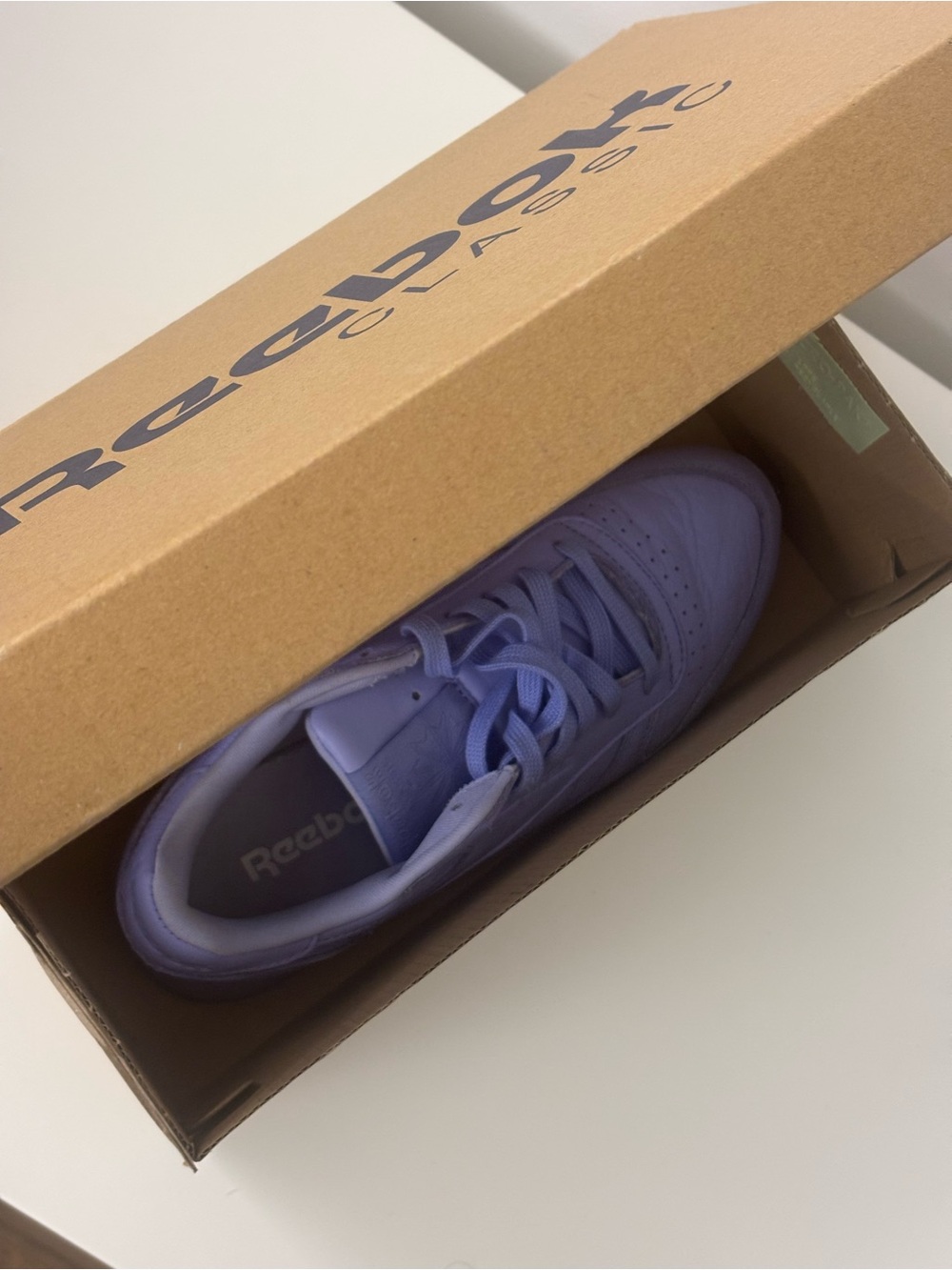 Reebok Kids Lavender Lace-Up Sneaker
